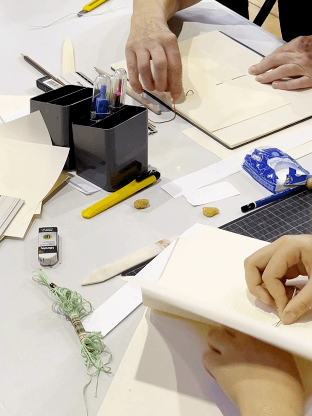 Atelier reliure – samedi 08 novembre 2025
